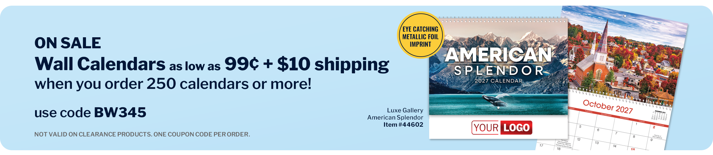 Business Calendars, Low Cost Promotional Calendars