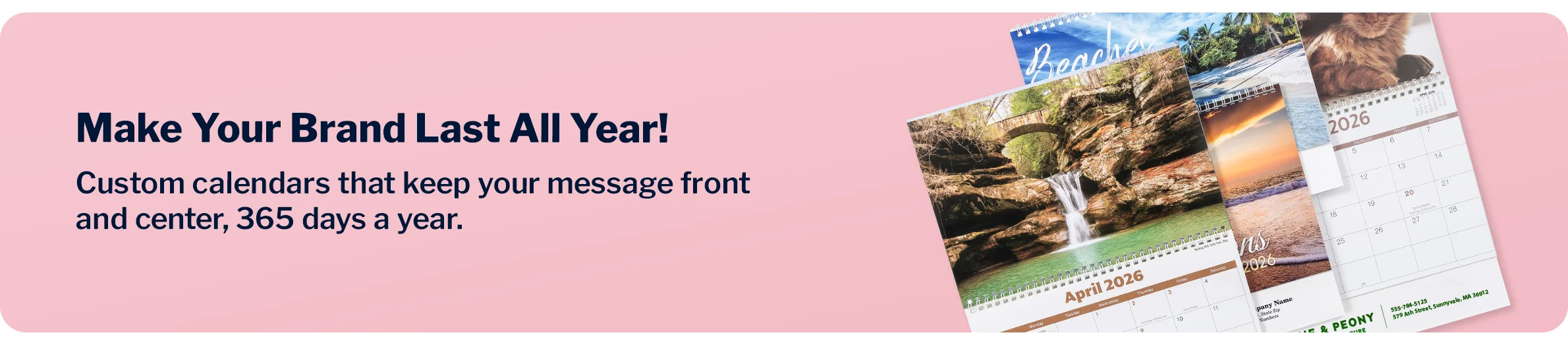 Business Calendars, Low Cost Promotional Calendars