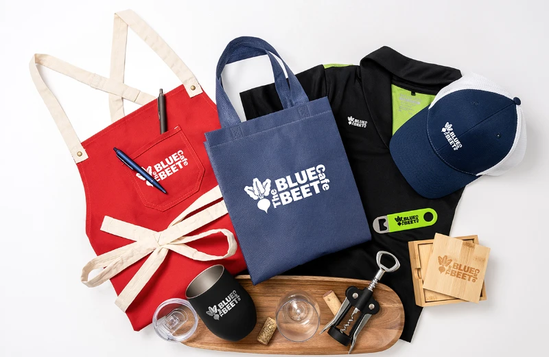 Assorted branded products